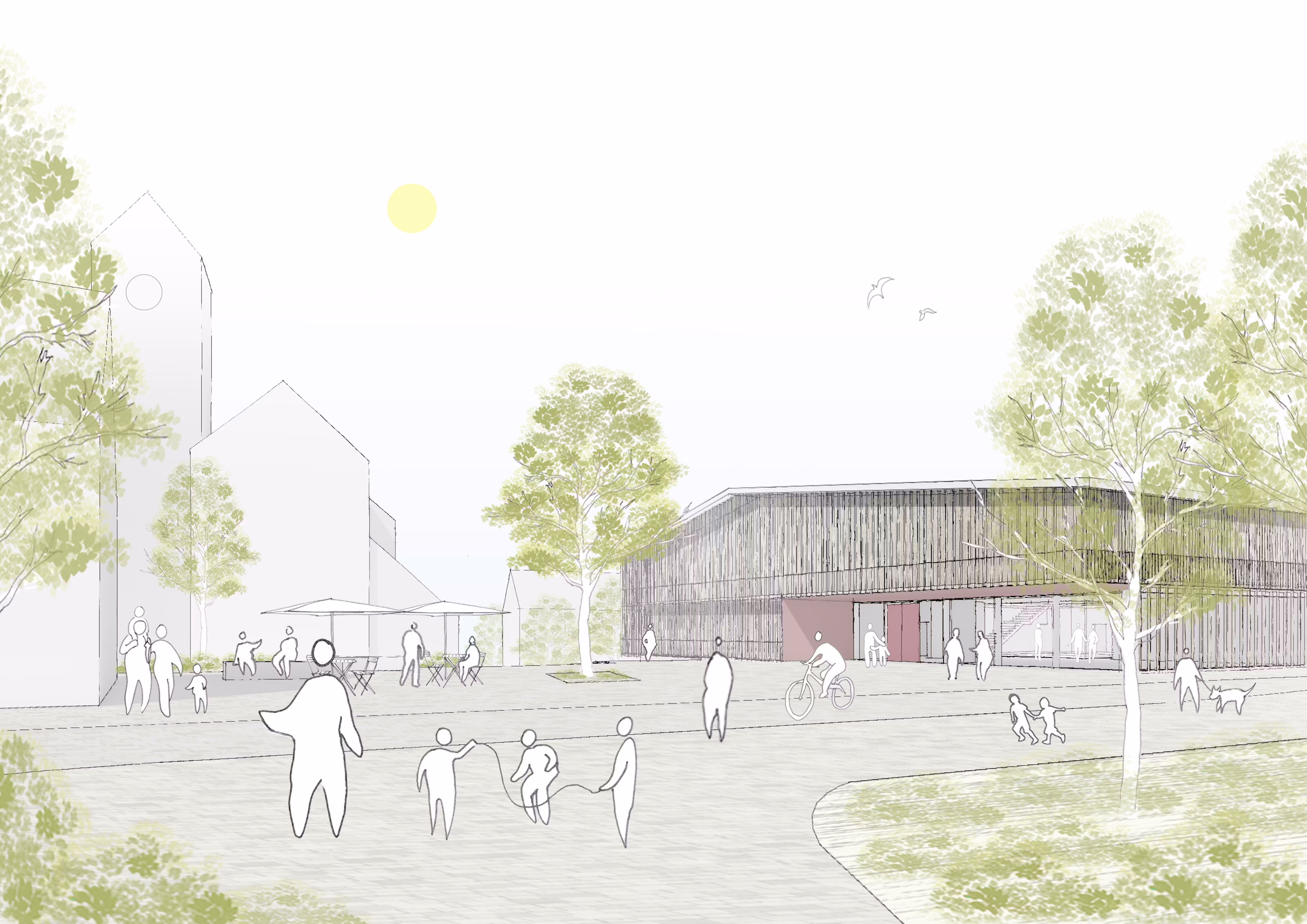 Wohnungsbau und Kita im Prinz-Eugen-Park